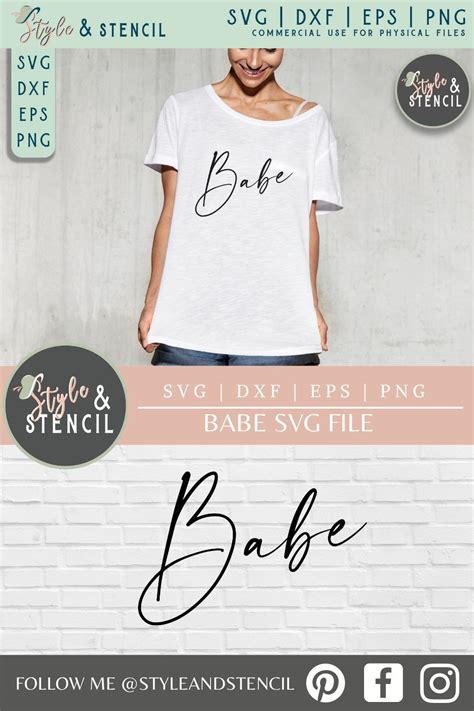Babe SVG Babe Boss Babe SVG Tshirt SVG Coffee Mug Svg Babe Png Script Svg