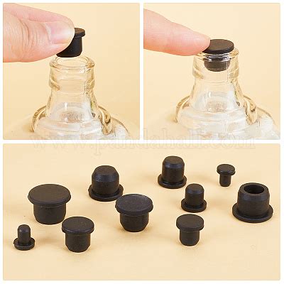 Wholesale Gorgecraft 40Pcs 5 Style Silicone Hole Plugs Pandahall