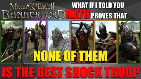 The Best Shock Troops In Bannerlord Youtube