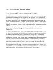 Foro de discusión modulo II pdf Foro de discusión Mercadeo y