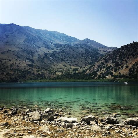 Lac de Kournás Lacs Lac de Kournás Kournás Région de Hania La