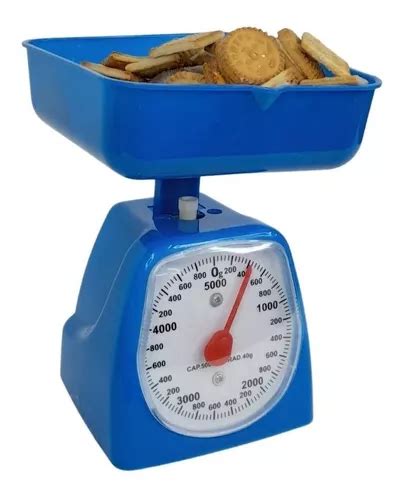 Balanza Analógica Cocina Plástico Hasta 5 Kg Multi Uso