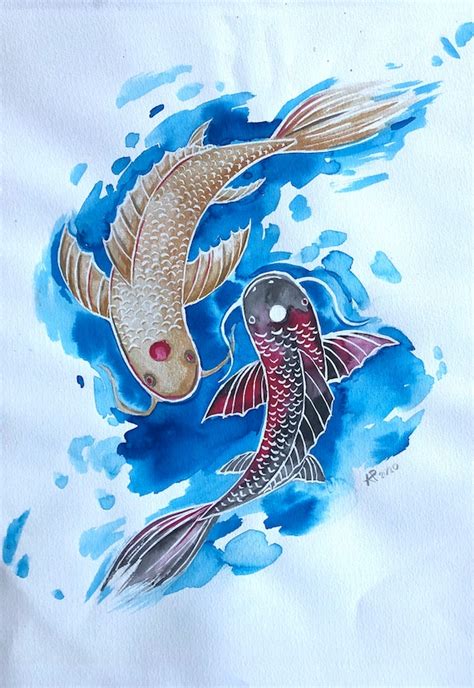 Koi Painting Ink