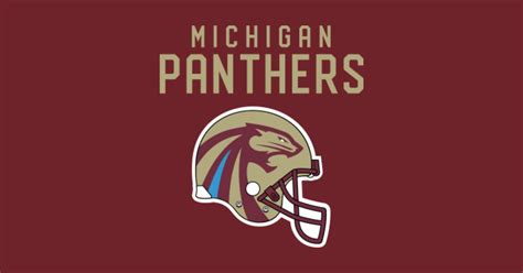 Michigan Panthers 2022 Usfl Throwback Retro Vintage Football Helmet Logo Usfl Magnet Teepublic