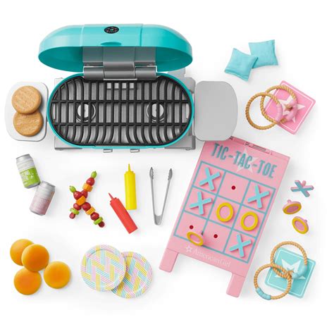 American Girl Grill And Games Set American Girl Wiki Fandom