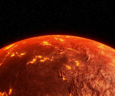 ArtStation - Lava Planet Low-poly 3D model | Resources