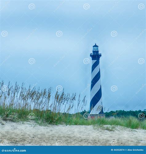 Cape Hatteras Lighthouse Outer Banks North Carolina Stock Photo