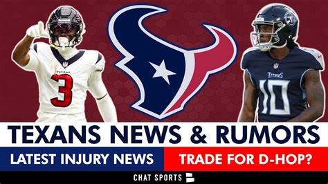 Texans SIGN Edge Rusher + NFL Trade Rumors On DeAndre Hopkins & Texans ...