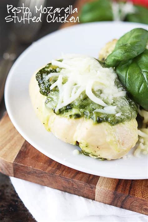 Pesto Mozzarella Stuffed Chicken The Recipe Critic