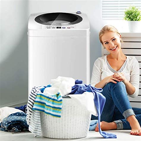 Giantex Portable Washing Machine Full Automatic Washer And Dryer Combo With Built In Pump