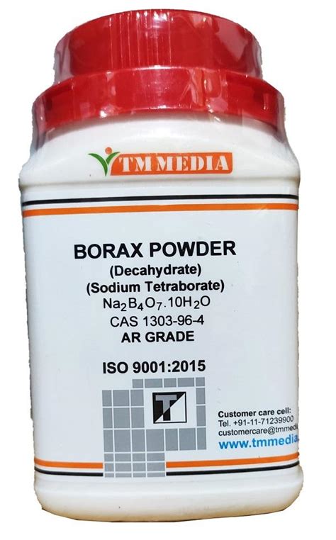 BORAX TETRAZOLIUM Decahydrate Sodium Tetraborate Borax Powder