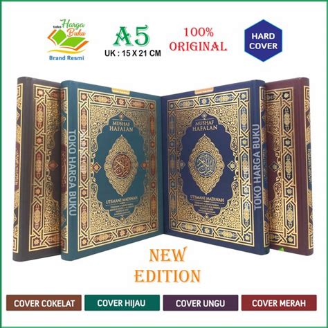 Jual Mushaf Hafalan Al Quran Utsmani Madinah A Hc Terjemah Dan