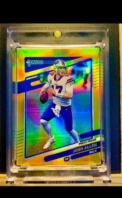 Josh Allen Prizm Refractor Cardraresspbills Investmvp