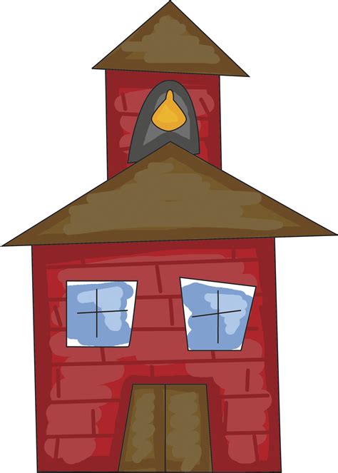 Clip Art School House