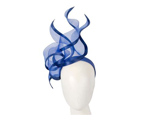 Bespoke Royal Blue Racing Fascinator By Fillies Collection Online In