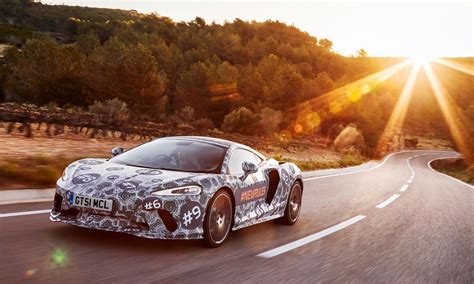 Mclaren Grand Tourer Partially Uncovered This Week