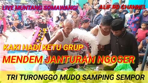 Ketua Grup Janturan Ngoser Tri Turonggo Mudo Ebeg Banyumasan Live In