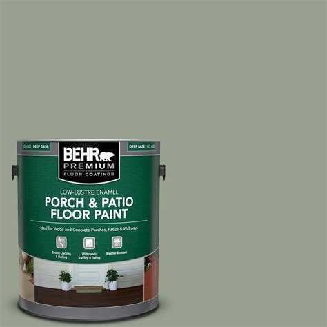 BEHR PREMIUM 1 Gal N390 4 Bitter Sage Low Lustre Enamel Interior