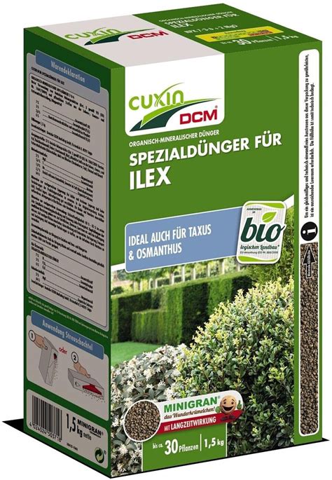 Cuxin Dcm Dcm Speziald Nger F R Ilex Kg Ab Preisvergleich