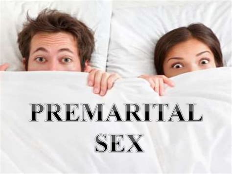 Premarital Sex Ppt