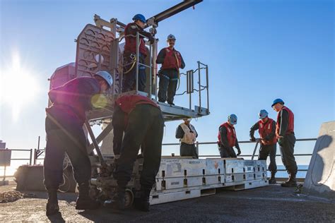 Dvids Images Sailors Load A Rolling Airframe Missile Launcher