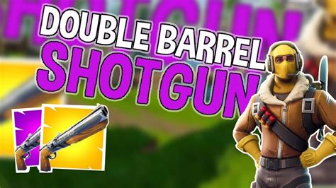 Double Barrel Shotgun Gameplay 14 Frag Solo Win Fortnite Battle