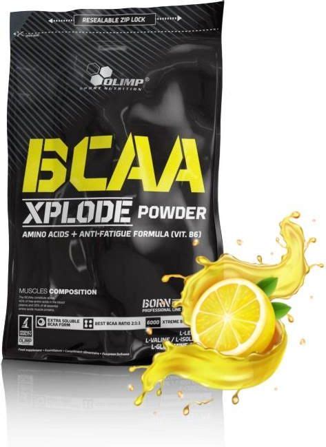 Olimp Sport Nutrition Aminokwasy Bcaa Xplode 1kg Zip Cytryna BCAA