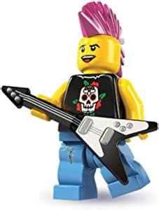 LEGO S Rie 4 Boneco Punk Rocker Colecion Vel Amazon Br