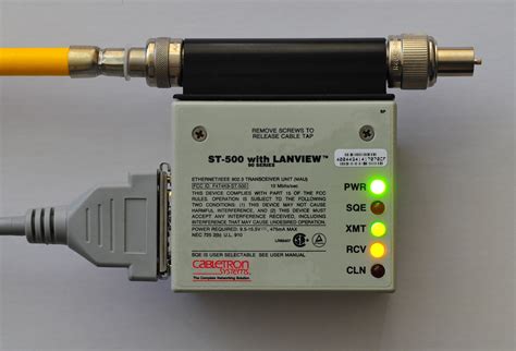 Building a 10BASE5 “Thick Ethernet” network | Matt's Tech Pages