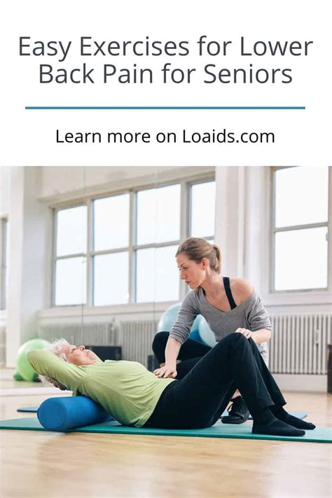 7 Effective And Easy Exercises For Lower Back Pain For Seniors