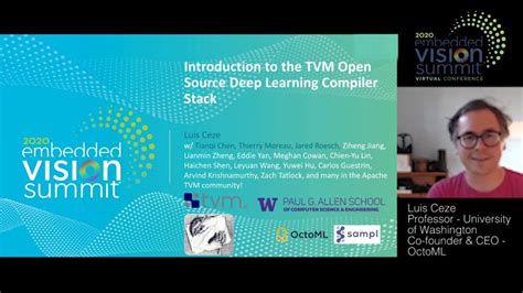 Introduction To The TVM Open Source Deep Learning Compiler Stack A