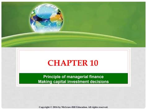 chapter  principle  managerial financeppt