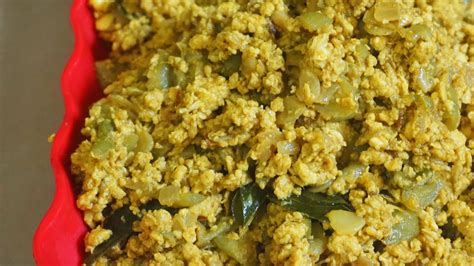 Egg Bhurji Recipe How To Make Anda Bhurji With Ridge Gourd Easy And