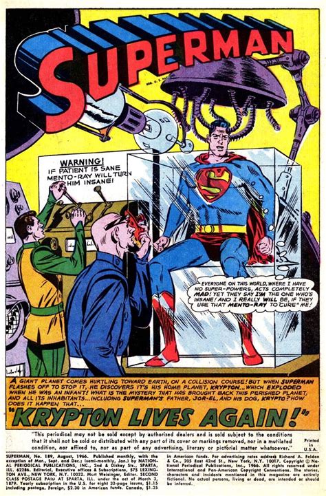 Superman 189 Comics Addiction Wiki Fandom