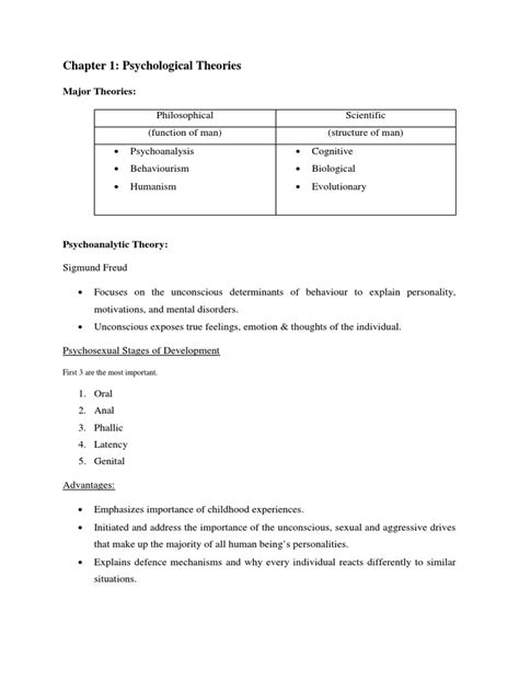 Psychology Chapter 1 Pdf Id Cognition