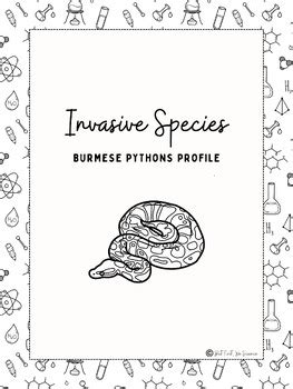 Invasive Species Profiles (Burmese Python) by But First We Science