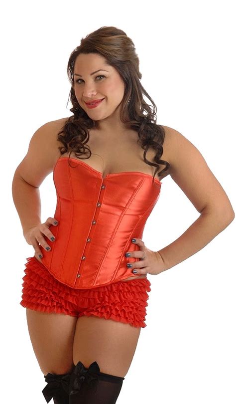 Plus Size Sweetheart Strapless Corset SpicyLegs