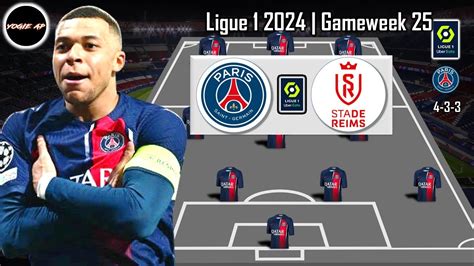 Psg Vs Reims Paris Saint Germain Prediction Lineups Ligue