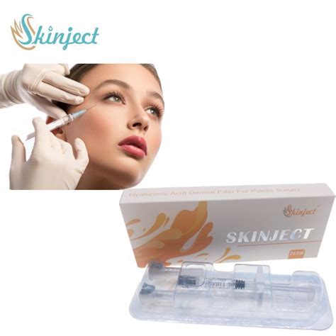 Skinject Ml Derm Ha Injectable Hyaluronic Acid Dermal Fillers For Face