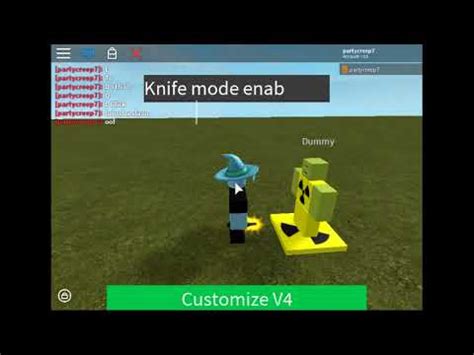 Roblox Script Showcase Grab Knife V Youtube