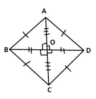 If the diagonals of a quadrilateral bisect each other at right angles ...