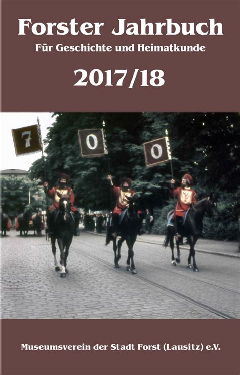 Forster Jahrbuch für Geschichte und Heimatkunde 2021 2022 vergriffen