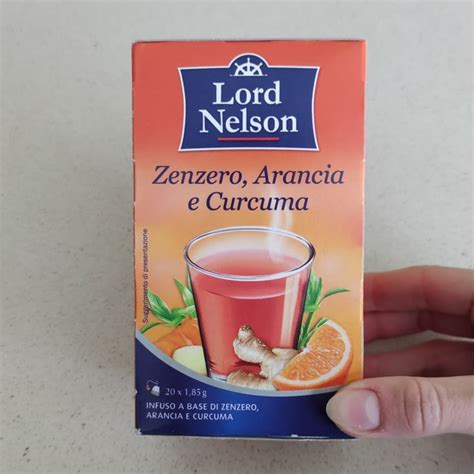 Lord Nelson Infuso Zenzero Arancia E Curcuma Review Abillion