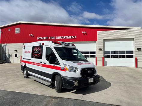 Hyalite Gets Demers All Wheel Drive Ford Transit Ambulance