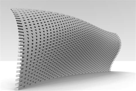 Is It Possible To Create A Parametric Brick Wall On A Curved Wall With