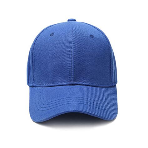 Men Women Plain Curved Sun Visor Baseball Cap Hat Solid Fashion