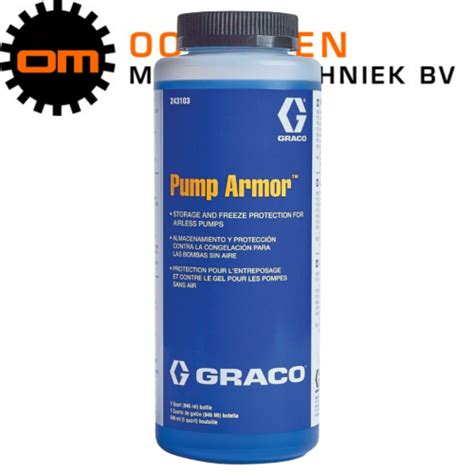 Graco Pump Armor Reinigingsvloeistof 1 Liter 253574 Oostveen