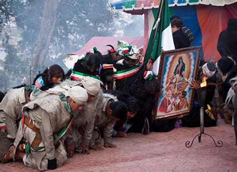 La Mística Celebración A La Virgen De Guadalupe En Chiapas México Desconocido