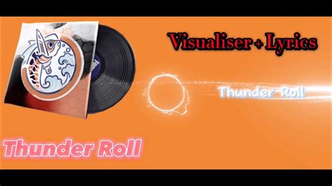 Fortnite Thunder Roll With Lyrics Visualiser Fortnite Music Pack