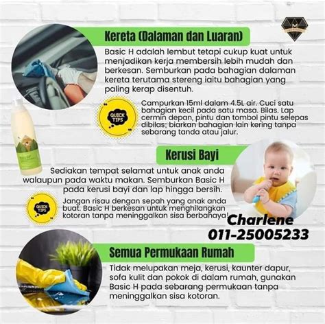 Basic H Pencuci Serba Guna Organik ‼️